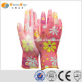 SUNNYHOPE popular Pu coated garden gloves